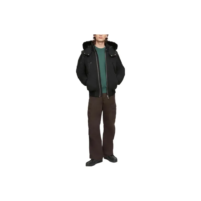 Moose Knuckles Jackets Men Black-0