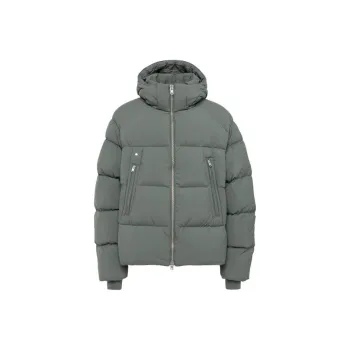 Y 3 Quilted Hooded Jacket