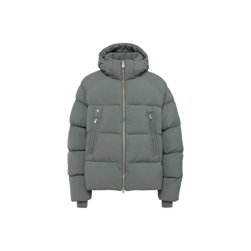 Y-3 Quilted Hooded Jacket-0