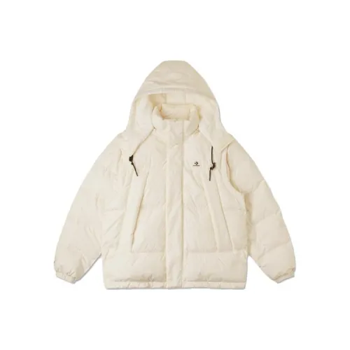 Converse Down Jackets Unisex Ivory
