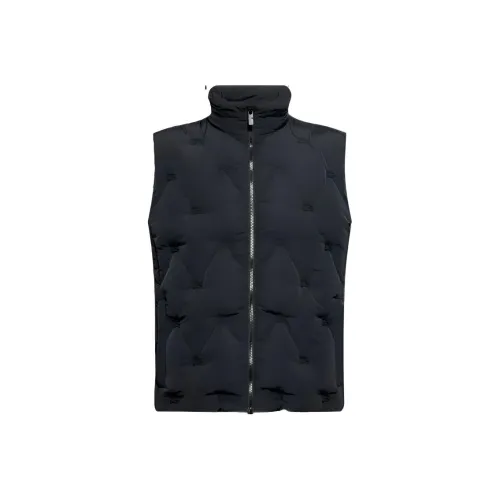 Burberry High Neck Zipped Puffer Vest