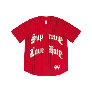 Supreme Love Hate Baseball Jersey