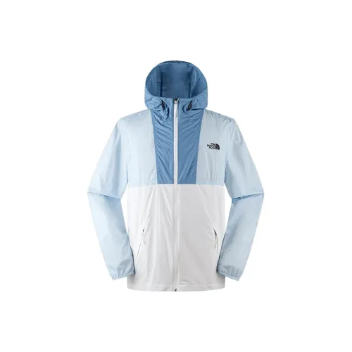 THE NORTH FACE SS24 Breathable Quick Dry UV Protection Sun Protection Clothing Men's Light Blue