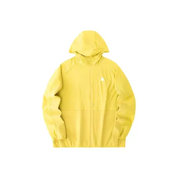Anta Water Resistant UV Protection Sun Protection Clothing Unisex Earth Brown Yellow
