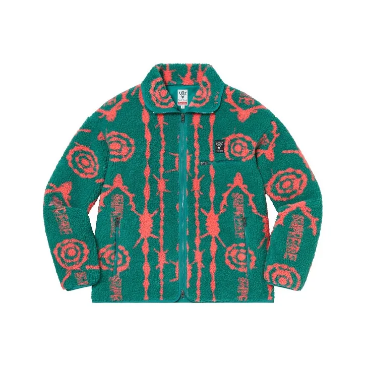 Supreme X SOUTH2 WEST8 Fleece Jacket-2