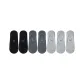 2 Black+2 Medium Gray+3 Light Gray