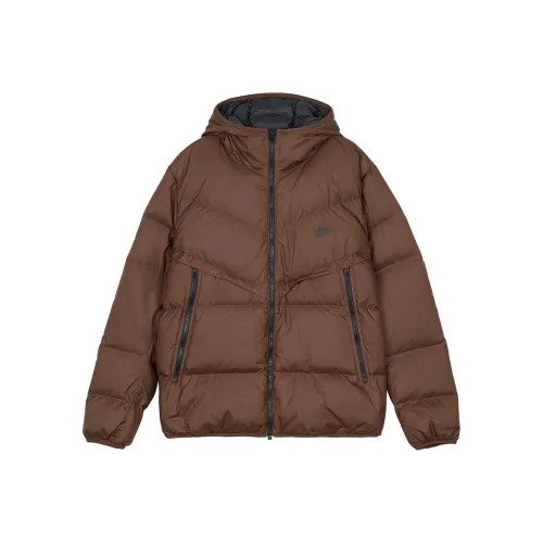 Nike Down Jacket Men's Dark Brown