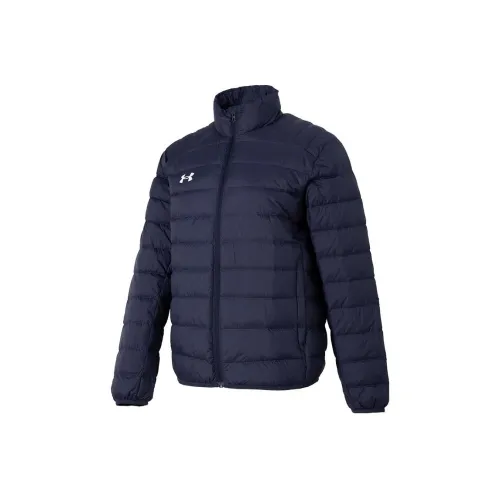 Under Armour Down Jackets Unisex Navy Blue