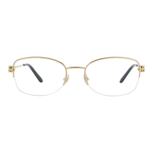 Cartier Eyeglass Frames Unisex Metallic