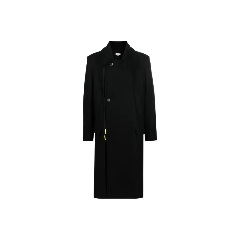 MSGM Coats Men Black-0