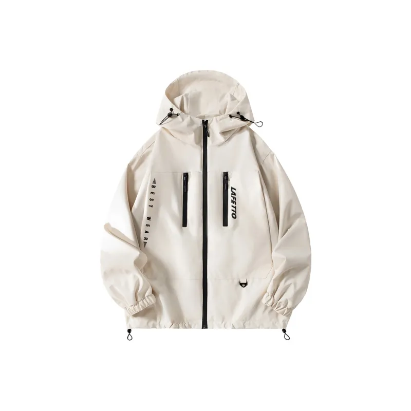 Lafetto Waterproof And Windproof Windbreaker Jacket Unisex-0