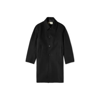 DRIES VAN NOTEN Loose Fit Wool Heavy Coat