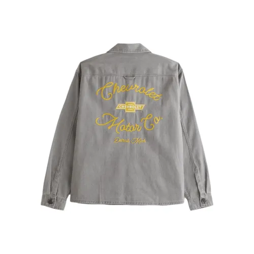 Abercrombie＆Fitch Jackets Men Gray