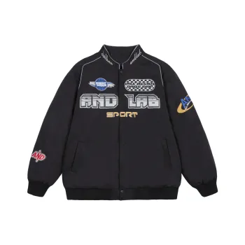 ALL NIGHT DAYS Stand Collar Loose Fit Puffer Jacket Unisex