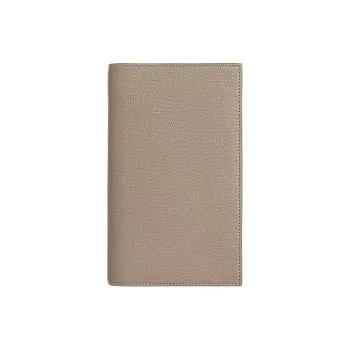 HERMES Vision II Simple Mysore Goat Skin Storage Bag Unisex 81 Gris Tourterelle Dove Gray