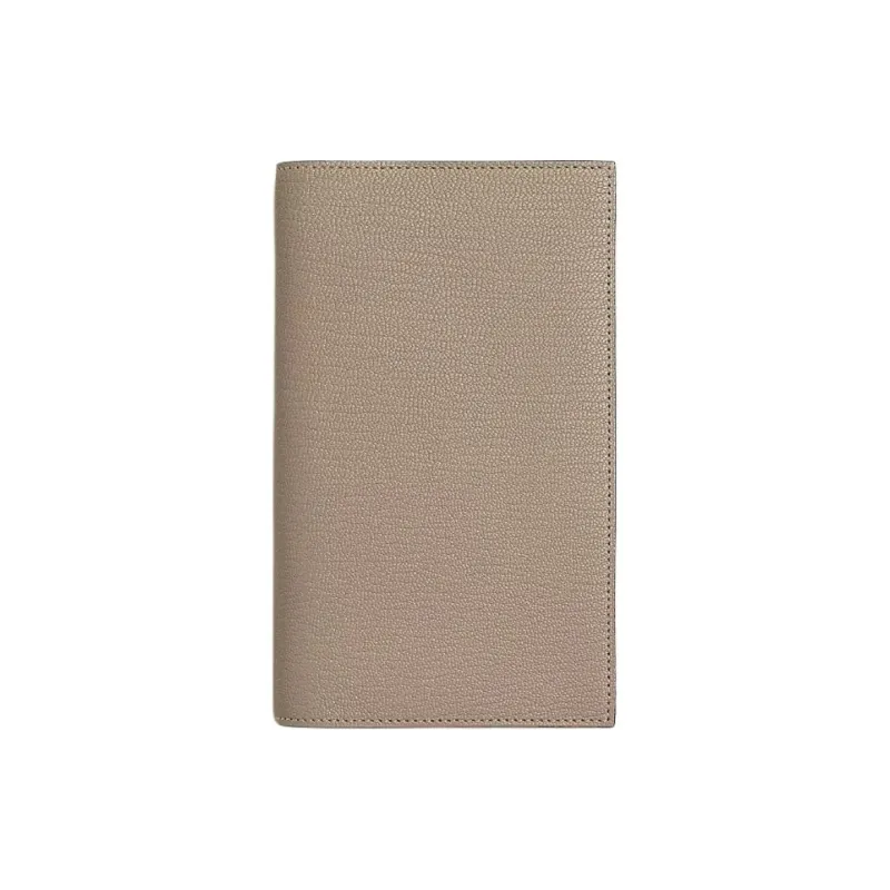HERMES Vision II Simple Mysore Goat Skin Storage Bag Unisex 81 Gris Tourterelle Dove Gray-0
