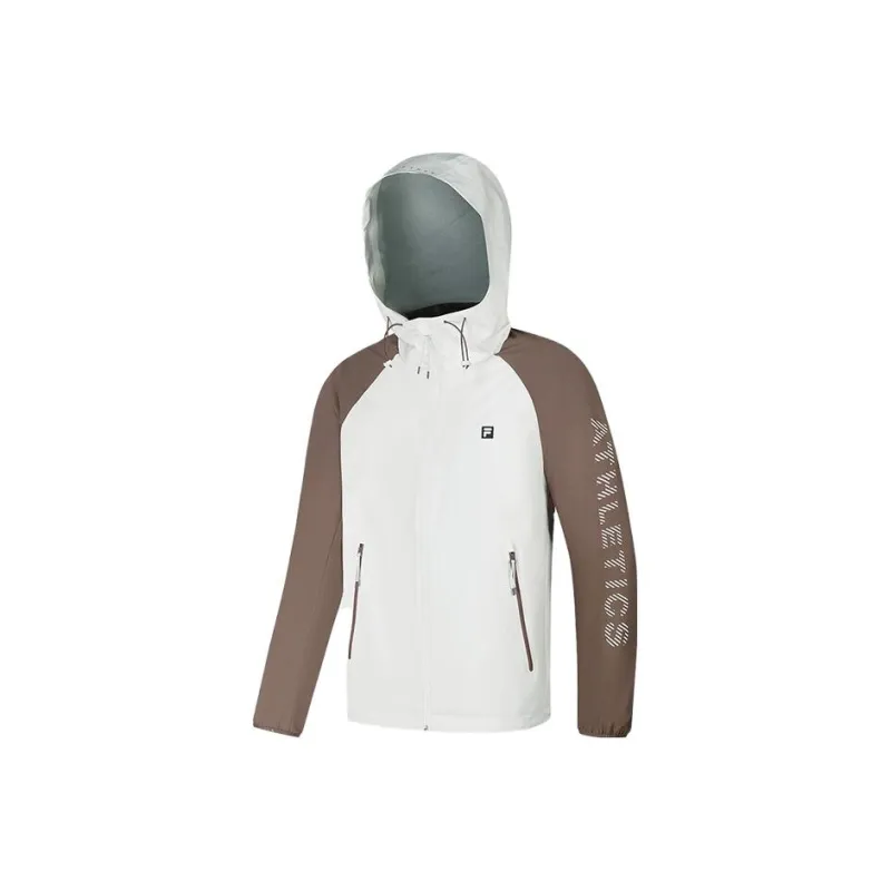 FILA Fitness Series Jackets Men Lead Pink White-0