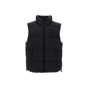 Moose Knuckles Logo Patch Reversible Down Vest