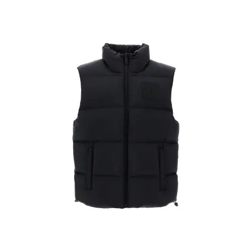Moose Knuckles Logo Patch Reversible Down Vest