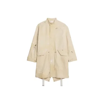 Helmut Lang Paint Splatter effect Parka