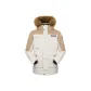 Polar White \ Sand Dune Brown