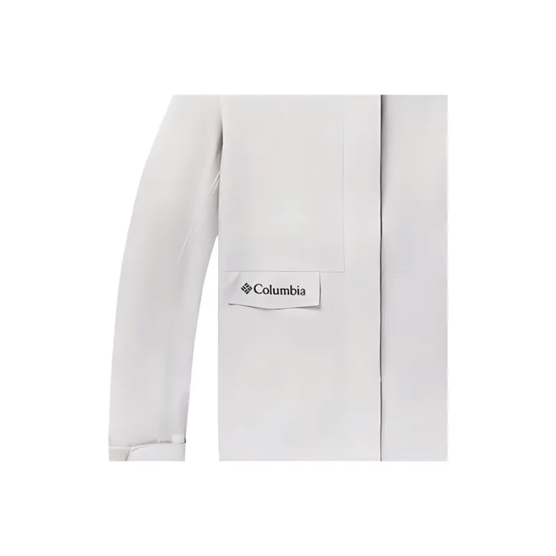Columbia Waterproof, Windproof, Breathable, Abrasion Resistant, Thermal, Rainproof Windbreaker Jacket Women's Greige-4