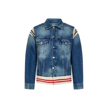 AMBUSH Denim Jackets Men Blue
