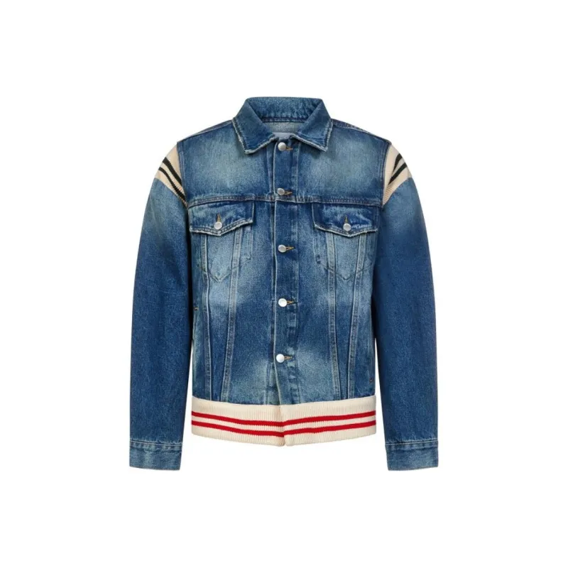 AMBUSH Denim Jackets Men Blue-0