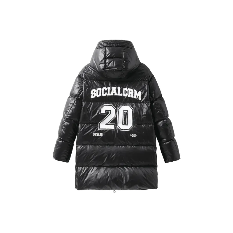 SCRM Down Jackets Unisex Black-0