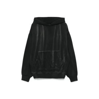 AMIRI Logo Embroidered Long Sleeved Hoodie
