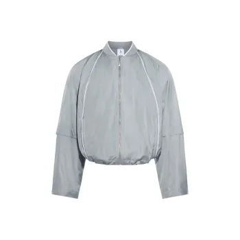 Jacquemus X Nike Track Jacket 'Silver'