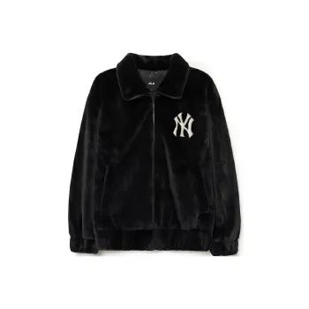 MLB Velvet Jackets Unisex Black