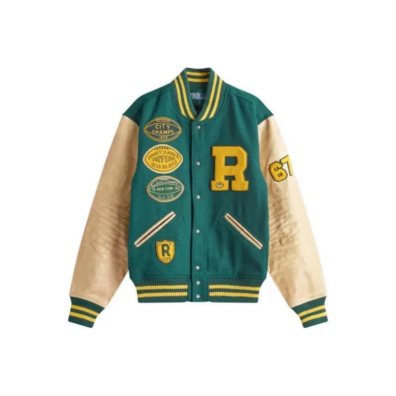 Polo Ralph Lauren Lined Varsity Jacket-0