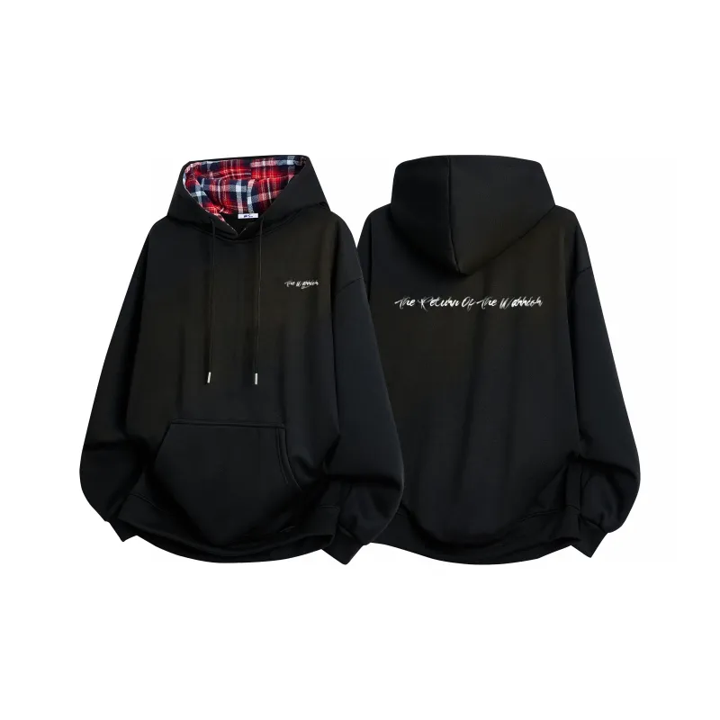 Warrior Huichao Riding The Wind Collection Sweatshirt Unisex Black-0