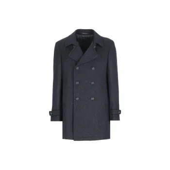Tagliatore FW22 Coat Men's Dark Gray
