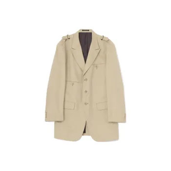 Yohji Yamamoto Y's For Men FW24 Jackets Coats Men's Light Brown