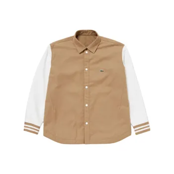 LACOSTE Jackets & Coats Men's Brown