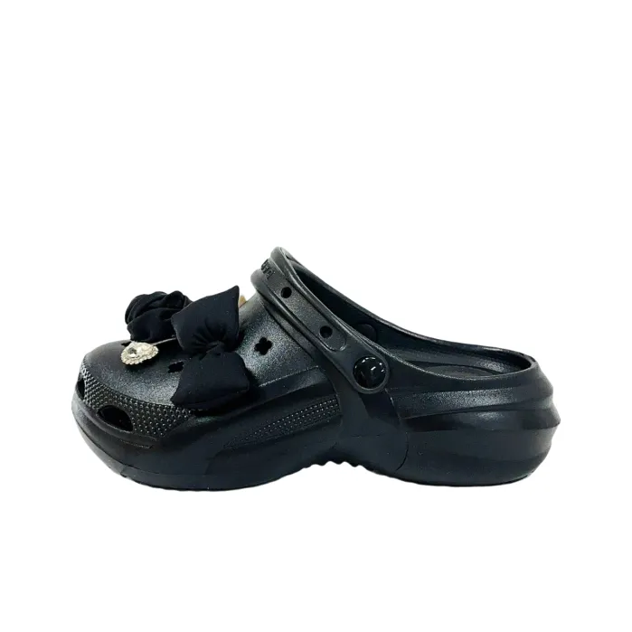 DAPHNE Perforated Door Collection Clogs Women's-0