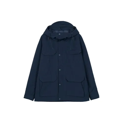 UNIQLO Jackets Coats Unisex Deep Sea Blue