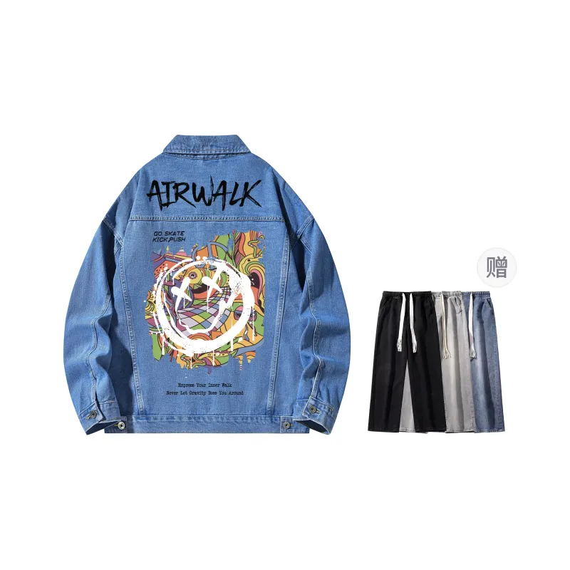Airwalk Denim Jackets Unisex-28