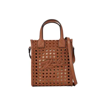 KARL LAGERFELD K/SKUARE Polyurethane Shoulder Bag, Crossbody Bag, Handbag Women's Dark Brown