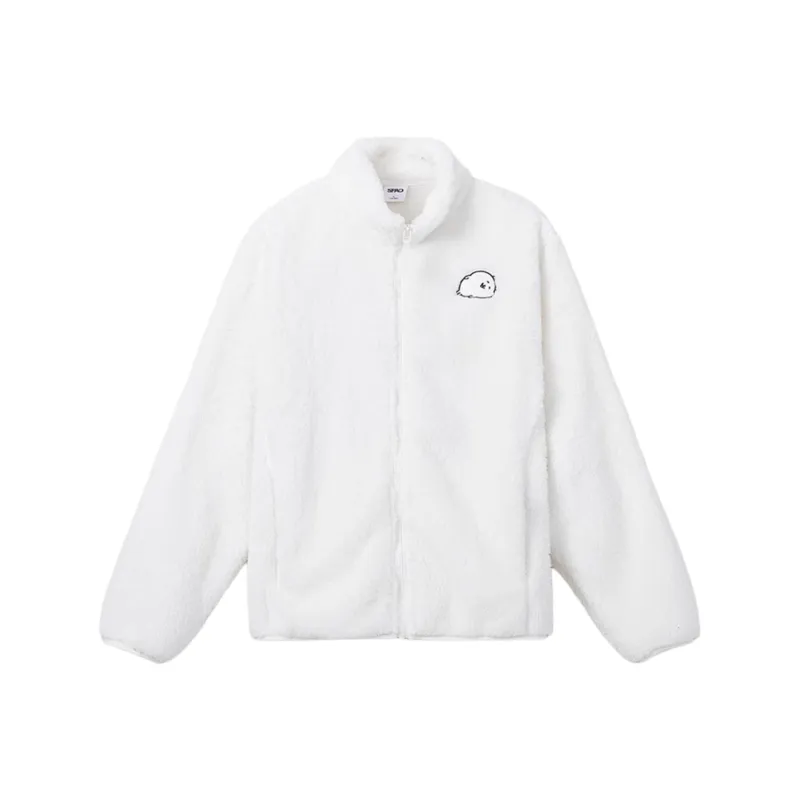 SPAO Velvet Jackets Unisex-14