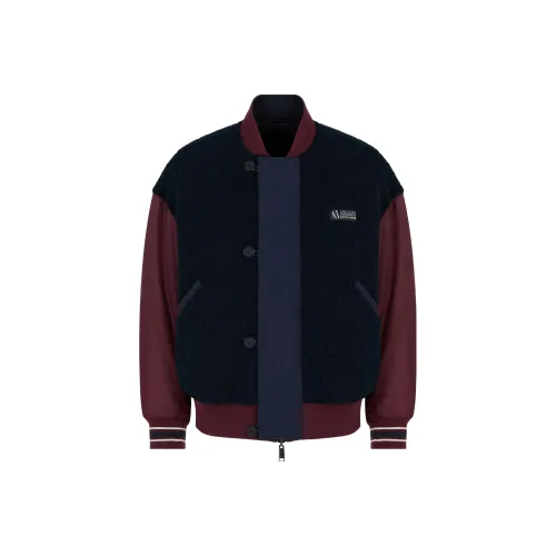 ARMANI EXCHANGE Reversible Sherpa fleece Bomber Jacket