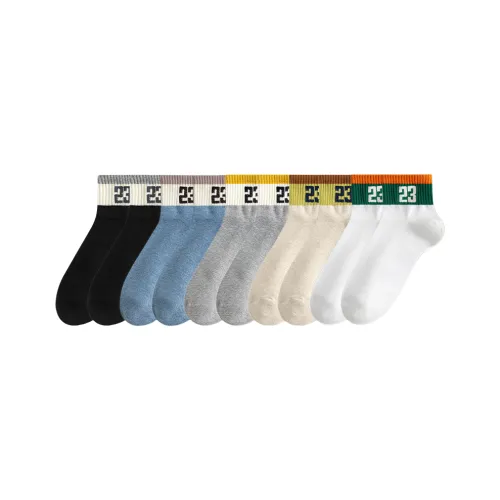 Lan Miao Ankle Socks Men's 10 Pack