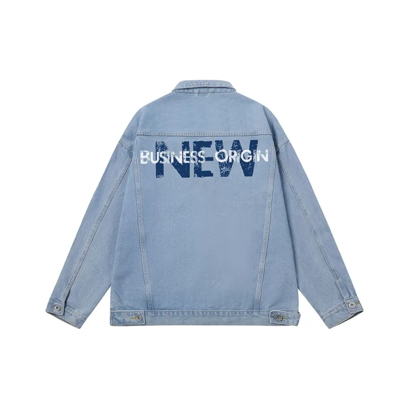 New Business Origin Denim Jacket Unisex-2