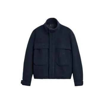 ZARA Jackets Coats Men's Dark Blue