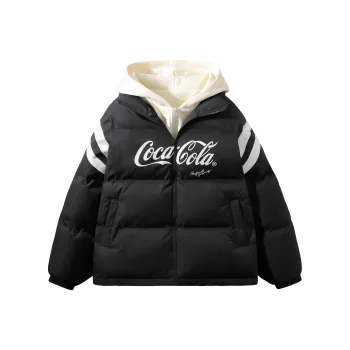Coca-Cola Puffer Jacket Coat Unisex