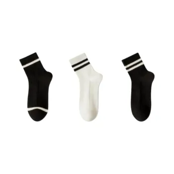 Temooues Mid Calf Socks Women's Combo Set