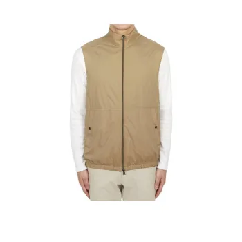 HERNO Vests Men Khaki