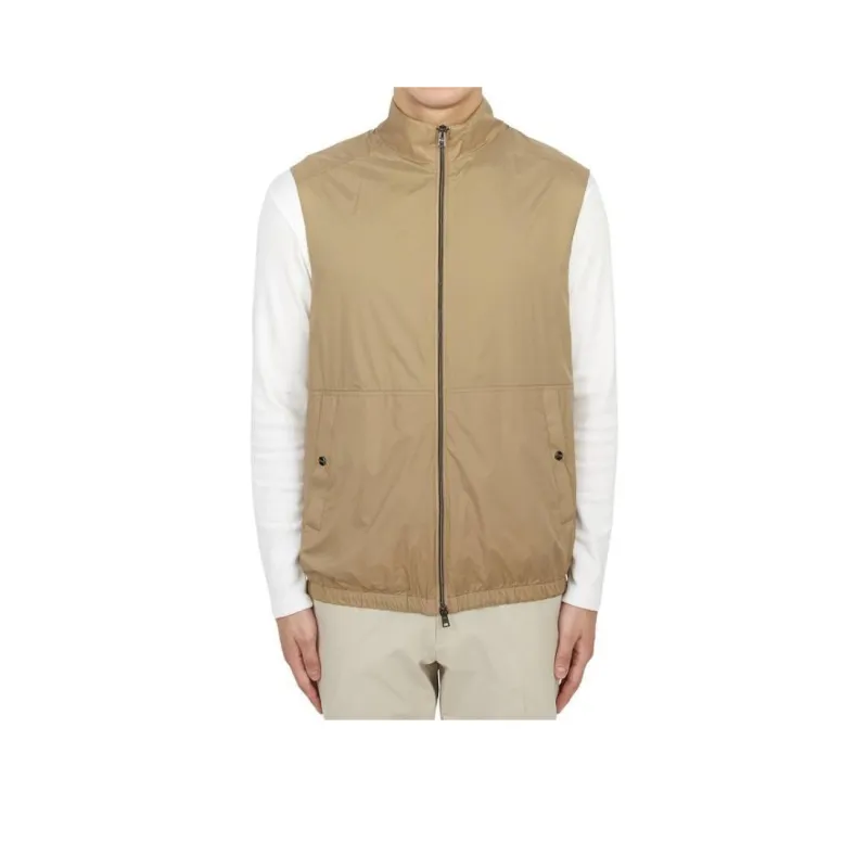 HERNO Vests Men Khaki-0